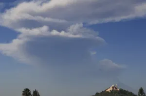 Disminuye actividad del Popocatépetl