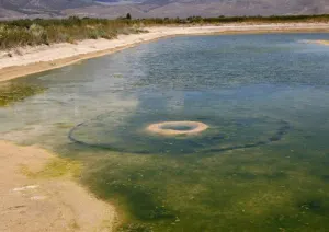 Cráter en lago de Utah destapa suspicacias científicas