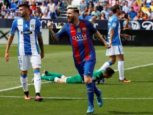 Barcelona golea 5-1 al recién ascendido Leganés