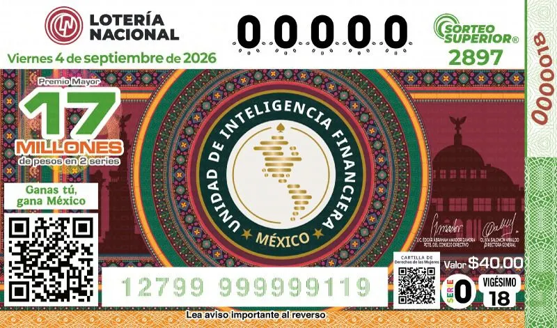 loteria-nacional-billete-conmemorativo-uif