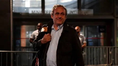Liberan a Michel Platini tras interrogatorio por corrupción en el Mundial de Qatar 2022