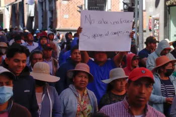 Anuncia Gobierno de Puebla reunión con inconformes por verificación; manifestantes liberan calles