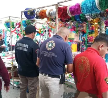 Inhibe Gobierno del estado de Puebla la venta ilegal de pirotecnia