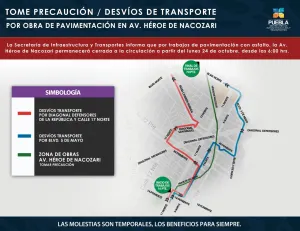 Anuncian cierre de la Nacozari desde el lunes; conoce las vías alternas