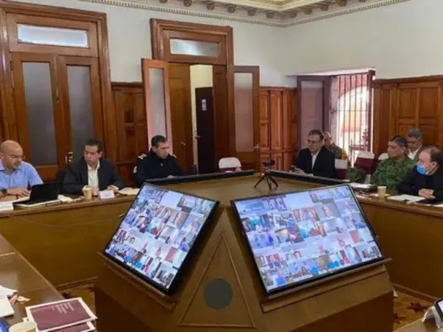Establecen estrategias de seguridad ante contingencia por Covid-19