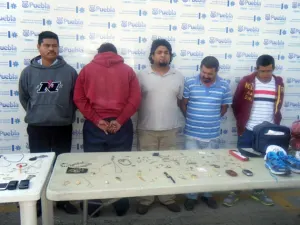 SSPTM detuvo a 5 por el presunto delito de robo a casa habitación