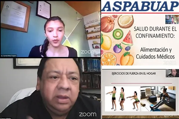 Consumir alimentos balanceados y ejercicio en casa, recomendaciones ante pandemia: ASPABUAP