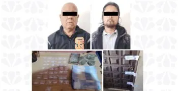FGE y Defensa desmantelan punto de narcomenudeo en San Pedro Cholula; hay dos detenidos