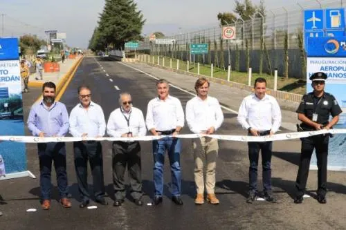 Inaugura Tony Gali rehabilitación de accesos al Aeropuerto