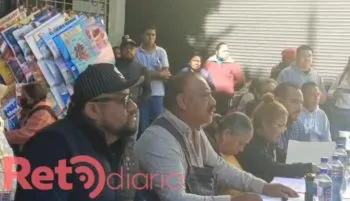 Comerciantes de Antorcha Campesina y Fuerza 2000 forman frente para evitar invasión de la 28 de Octubre