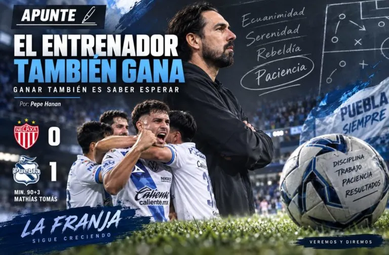 El entrenador también gana (Ganar también es saber esperar)