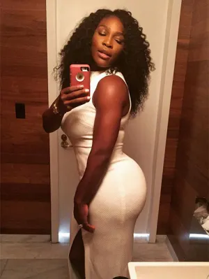 La sensual ?selfie? de Serena Williams