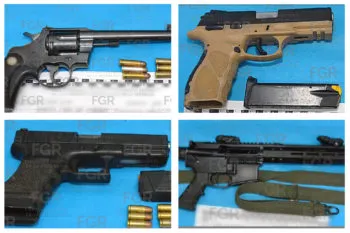 Sentencian a tres por portar armas de uso exclusivo de las Fuerzas Armadas en Atlixco