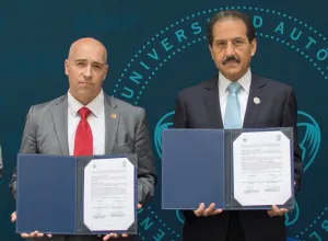 BUAP e INAOE firman convenio para instalación de anillo de fibra óptica