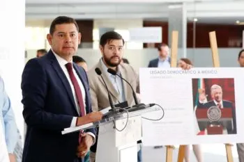 Armenta reconoce legado democrático de AMLO en iniciativas de ley