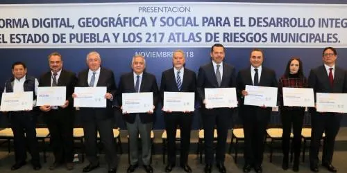 Presentan Plataforma Digital, Geográfica y Social para el desarrollo integral del estado de Puebla