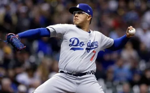 Tras arresto, Julio Urías va con todo en su regreso con los Dodgers