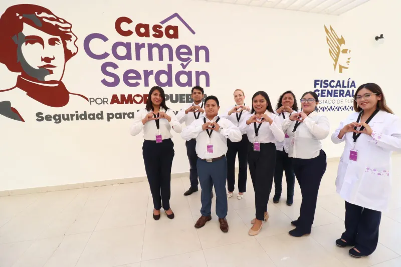 Los Centros LIBRE Casas Carmen Serdán, clave en la reducción del 45% de feminicidios en Puebla