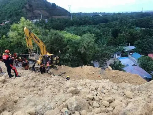 Al menos 15 personas mueren por deslave en Filipinas