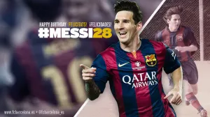 Cumple Messi 28 años concentrado en Copa América