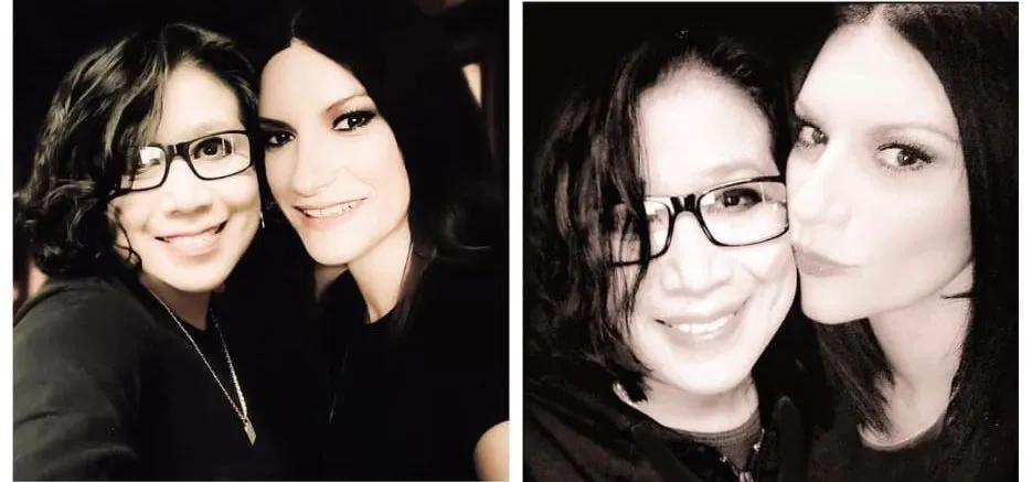 Marilyn Cote presumía supuesta amistad con Laura Pausini