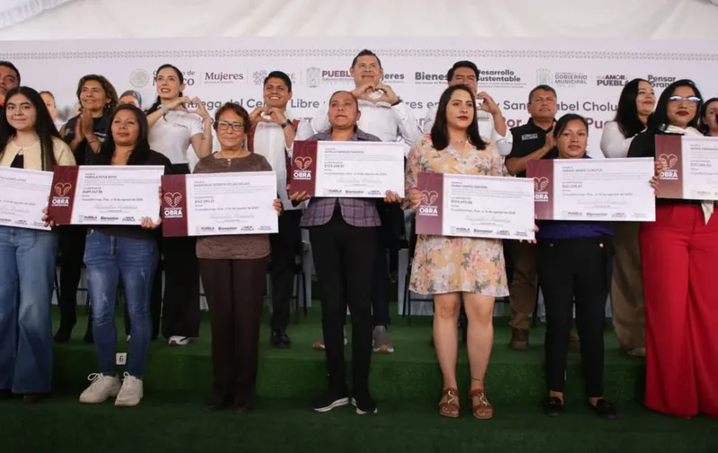 Puebla se transforma con Obra Comunitaria, justicia y bienestar: Armenta