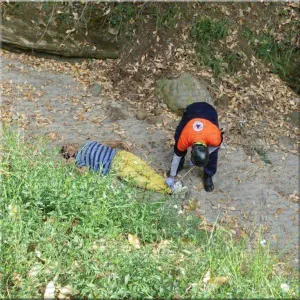 Hallan hombre muerto en barranca de la zona de Zaragoza