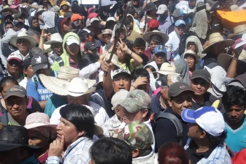 Habitantes de La Resurrección no permitirán el despojo de 172 hectáreas