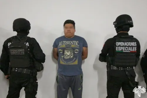 Detiene la SSP a “El Jabalí”, presunto integrante de la banda de “El Grillo”