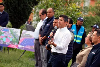 Inicia Ayuntamiento obras de rehabilitación de la cancha “El Cobre”, en San Francisco Totimehuacan