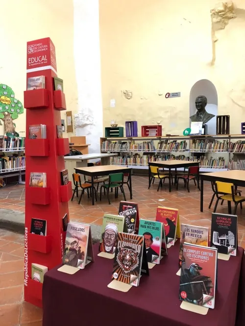 Recibirán 230 bibliotecas públicas del estado títulos del FCE