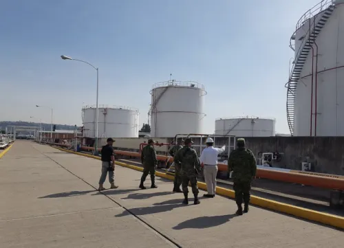 Instala Sedena base en terminal de Pemex de Querétaro
