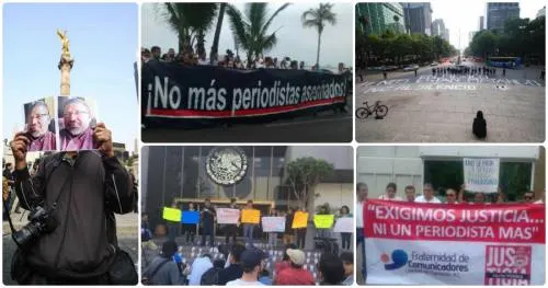 Protestas en ciudades por el asesinato de Javier Valdez; Evo Morales, Francia y ONU condenan