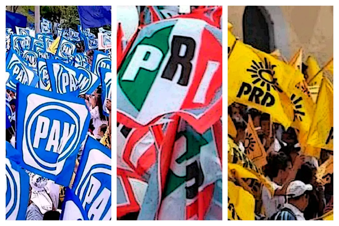 Banderas Pan Pri Prd