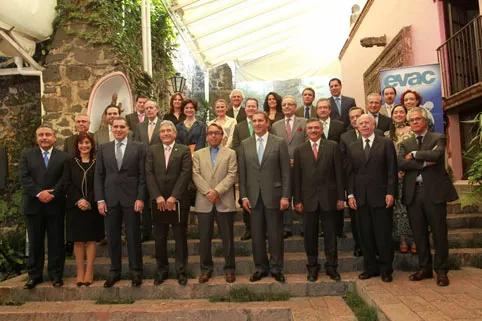 Asiste RMV a reunión del consejo EVAC 2012