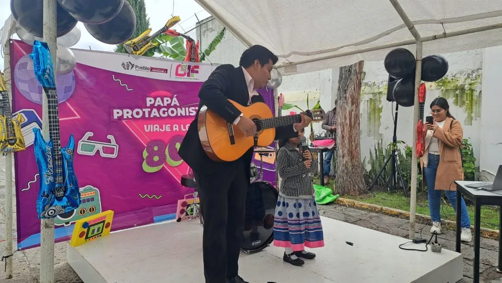 Realiza DIF Puebla Capital concurso de canto y baile “Papá protagonista”
