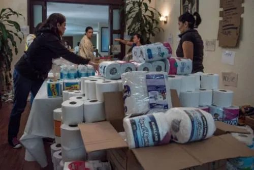 Gobernadores llaman a población a donar víveres para damnificados