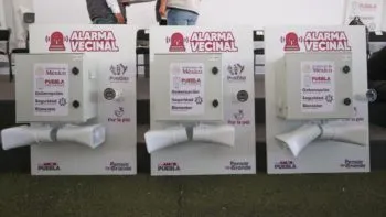 Con Alarmas Vecinales y Obra Comunitaria, Gobierno estatal refuerza seguridad en Puebla capital