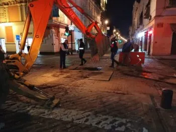 Agua de Puebla avanza en la automatización del sistema de distribucion de agua en el Centro Histórico de la ciudad