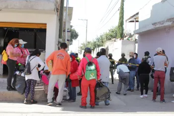 Damnificados de Xochimehuacan rechazan la reubicación