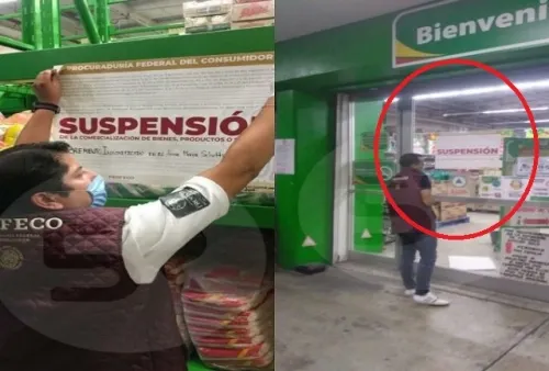 Clausura Profeco  dos sucursales de Bodega Aurrera en Puebla por alza injustificada de precios