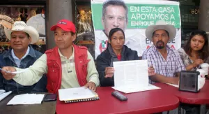 Revolución Indígena se pronuncia a favor de Enrique Agüera como su candidato