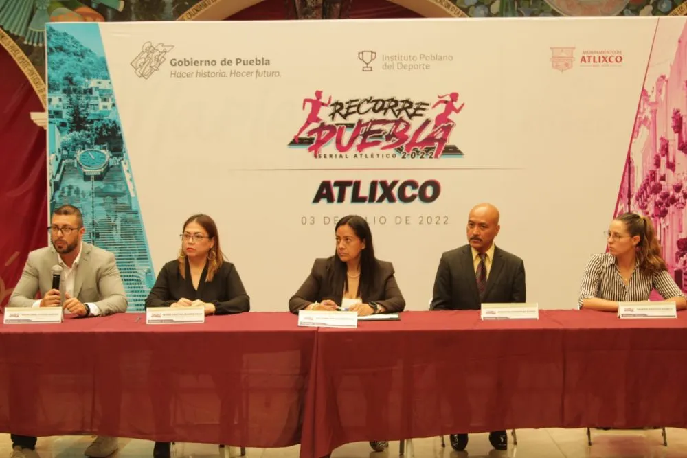 Atlixco, sede de Recorre Puebla 2022