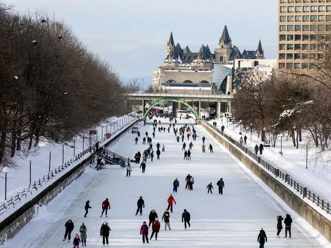 Rideau Canal Skateway de Canadá