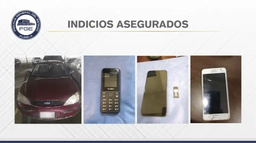 FGE Puebla rescató a joven secuestrado y detuvo a cuatro personas