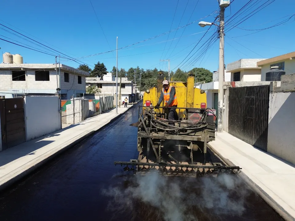 Pavimentación en calle Duraznos