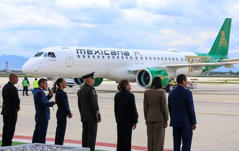Claudia Sheinbaum recibe primera aeronave Embraer para Mexicana de Aviación, símbolo de justicia, orgullo y soberanía