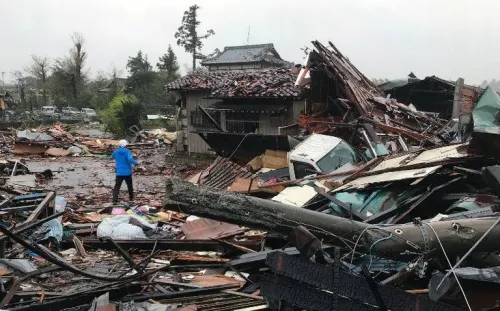 Sube a 35 número de muertos por paso de tifón Hagibis en Japón