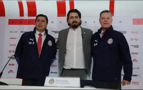 Chivas presenta a Ricardo Peláez como nuevo Director deportivo