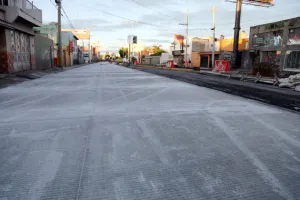 Alcanza 11 Norte-Sur avance del 75 por ciento de pavimentación: SDUOP